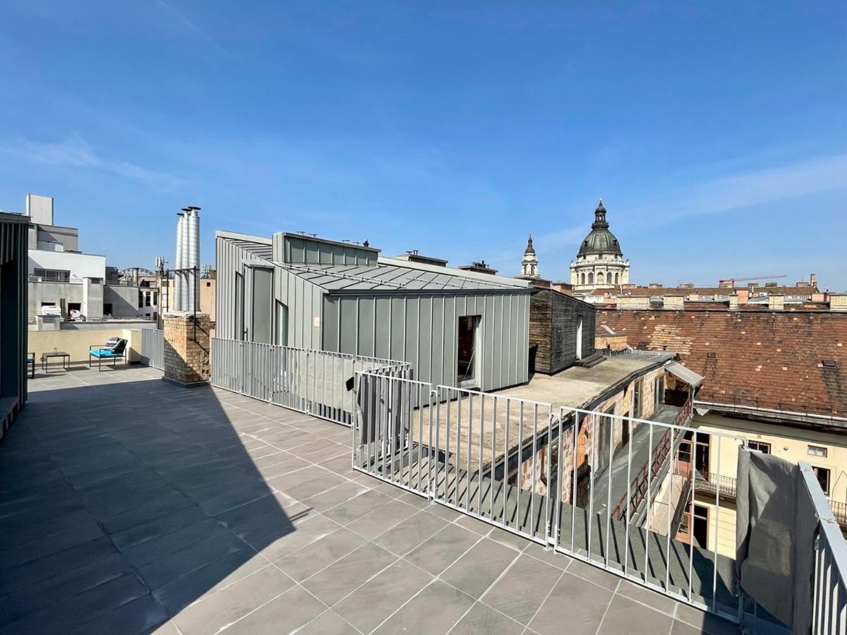 Penthouse W Private Rooftop And Free Parking Budapest Exterior photo